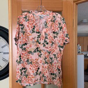 Ann Taylor Loft Short Sleeve Shirt